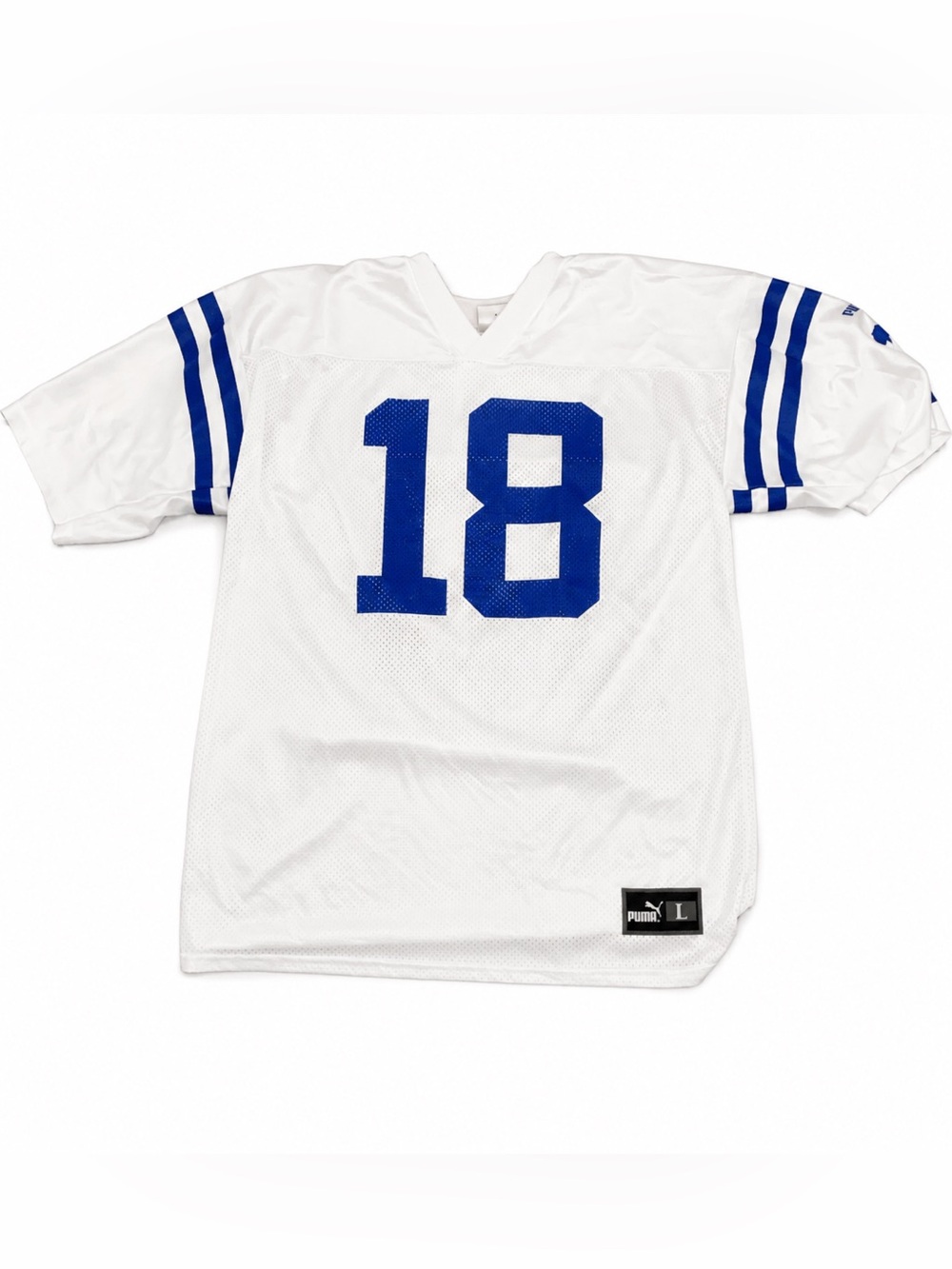 Indianapolis Colts Peyton Manning 18 Puma Men’s NFL Football Jersey